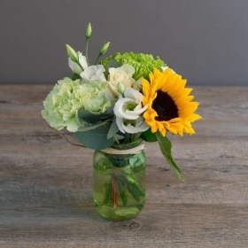 12 Months Jam Jar Flowers Subscription