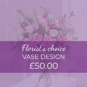 Christmas Florists Choice Vase Design